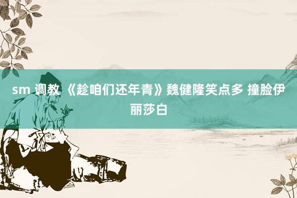 sm 调教 《趁咱们还年青》魏健隆笑点多 撞脸伊丽莎白